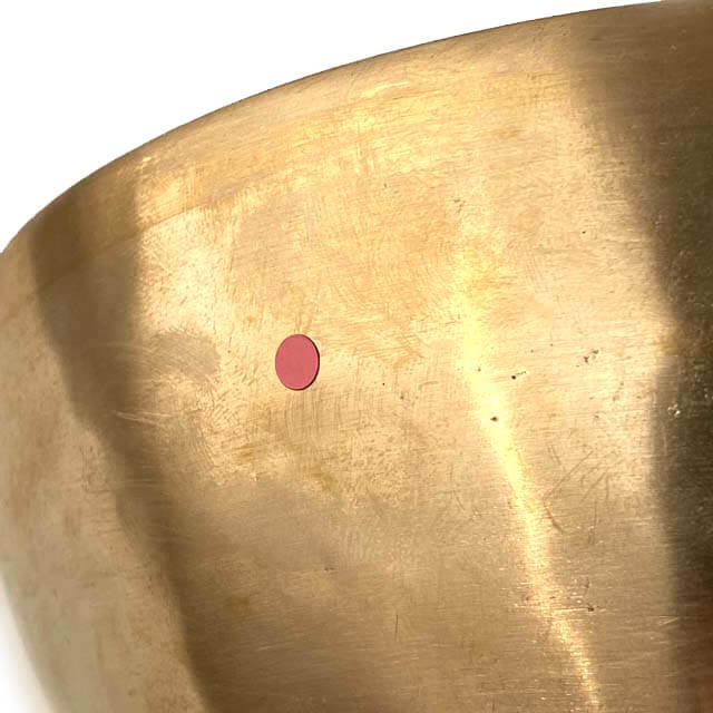 ＜アウトレット＞ロゴ金マット中22cmプレミアム・シンギングボウル