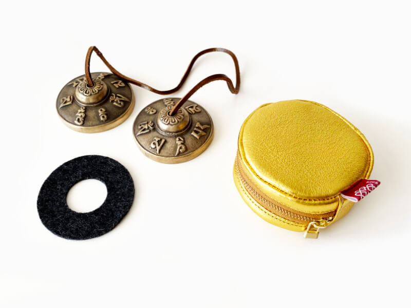 ティンシャケース ゴールド