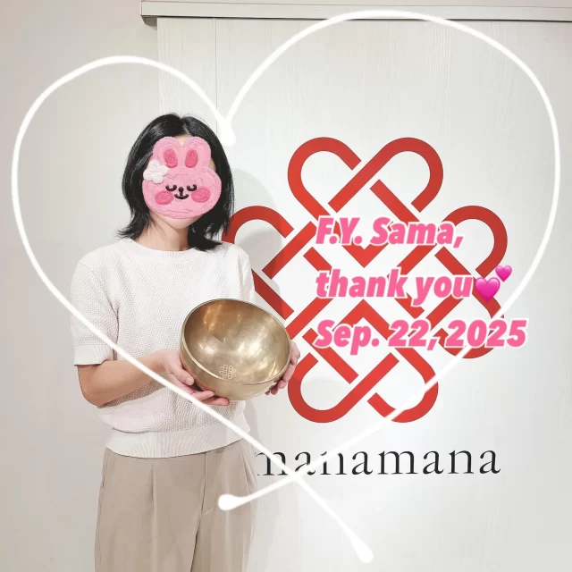 amanamana】職人製作ドラゴン彫刻のティンシャ シンギングボウル